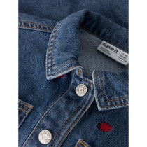 NAME IT Denim Jakke Nina Medium Blue Denim Lady Bug